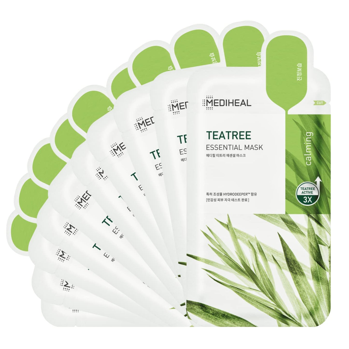 Official [Korea'S No 1 Sheet Mask] - Tea Tree Essential Blemish Control Mask (10EA (Renewal))